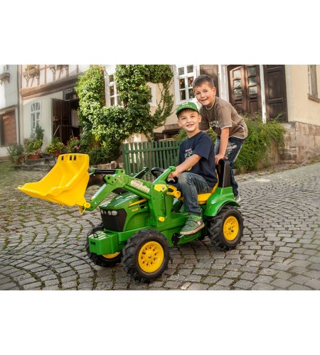 Trator RollyFarmtrac John Deere 7930 - com Pá Carregadora e Rodas Pneumáticas
